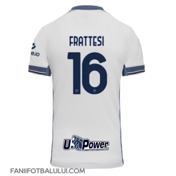 Inter Milan Davide Frattesi #16 Tricou Fotbal Replică 2024-25 Barbati Deplasare